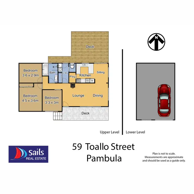 Floorplan of Homely house listing, 59 Toallo Street, Pambula NSW 2549