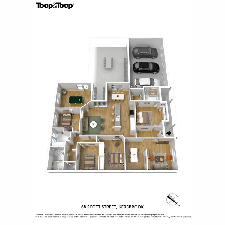 Floorplan of Homely house listing, 68 Scott Street, Kersbrook SA 5231