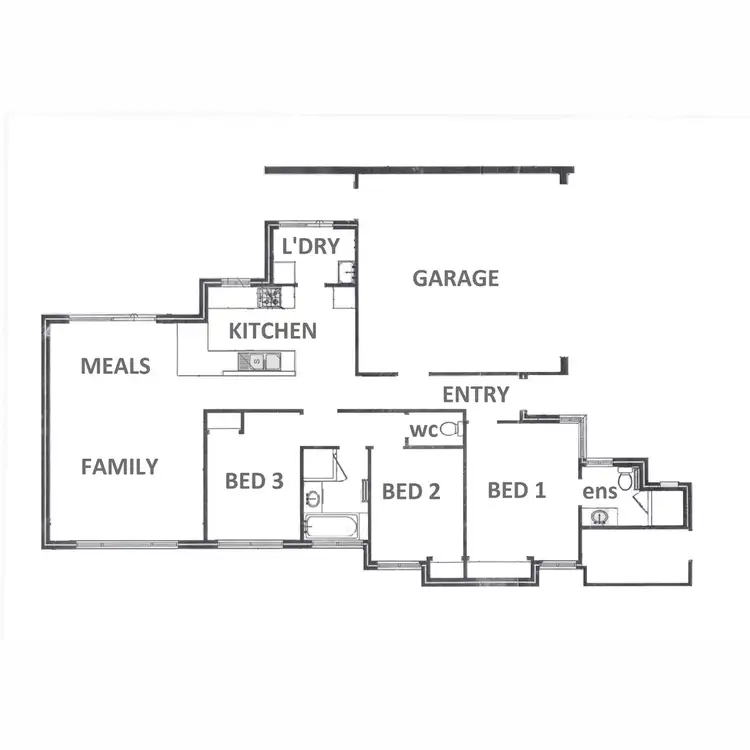 Floorplan of Homely house listing, 3/74 Cooper Street, Mandurah WA 6210