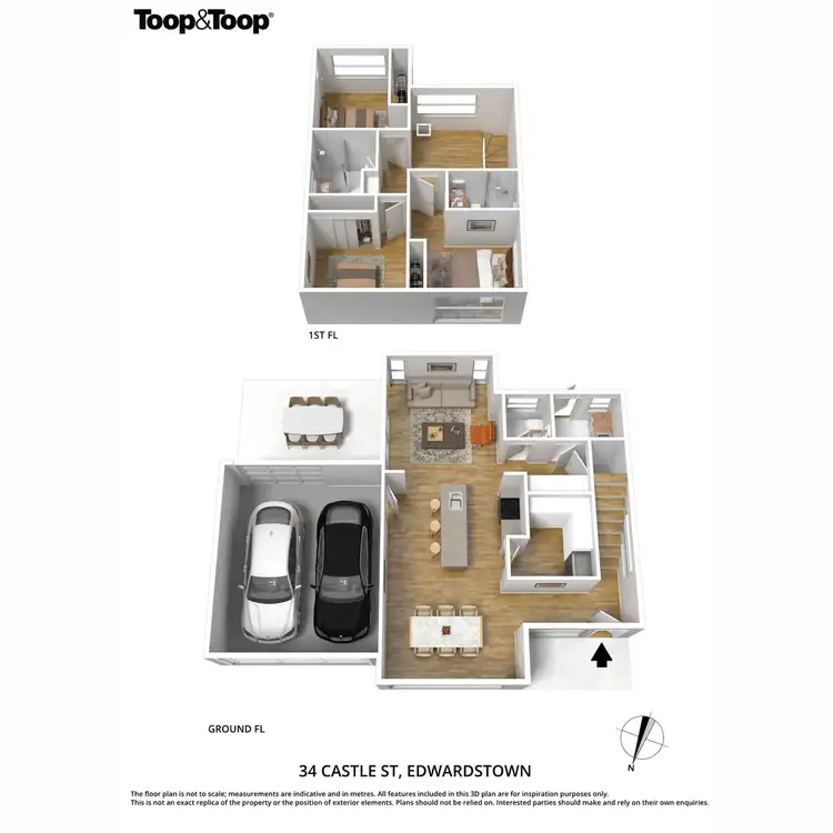 Floorplan of Homely house listing, 34 Castle Street, Edwardstown SA 5039