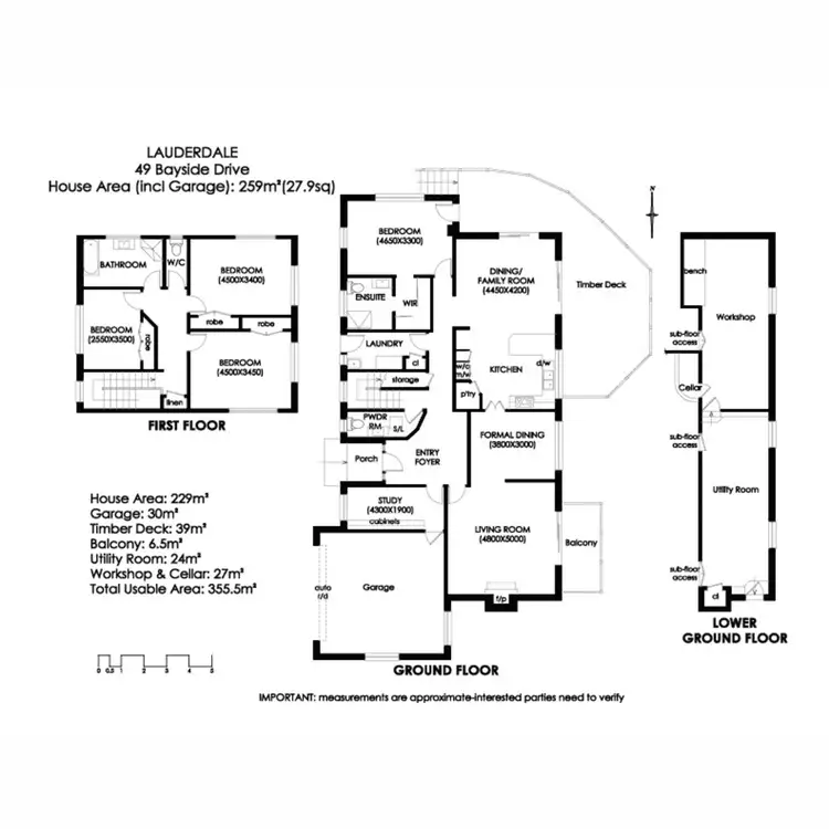 Floorplan of Homely house listing, 49 Bayside Drive, Lauderdale TAS 7021