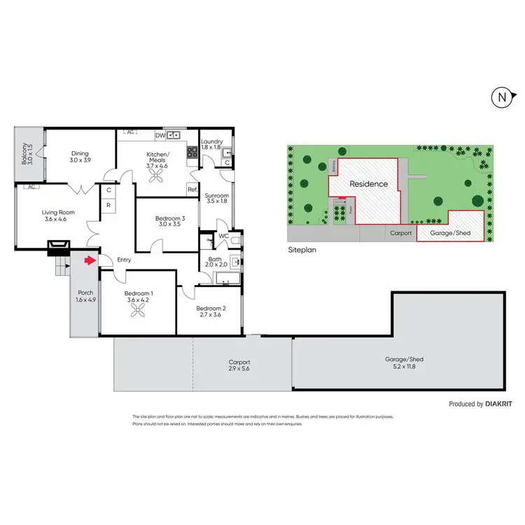 Floorplan of Homely house listing, 6 Sherwood Road, Surrey Hills VIC 3127
