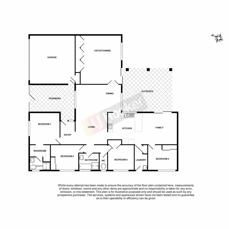 Floorplan of Homely house listing, 37 St Clair Crescent, Wishart QLD 4122