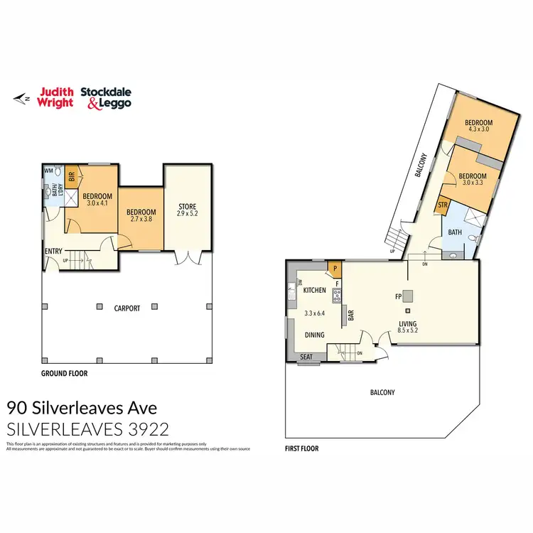 Floorplan of Homely house listing, 90 Silverleaves Avenue, Silverleaves VIC 3922