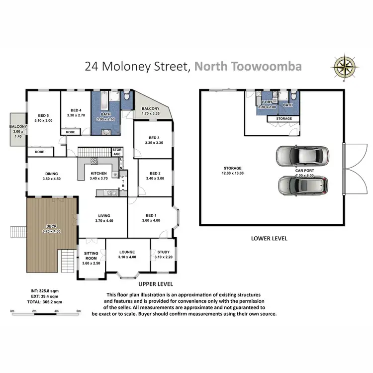 Floorplan of Homely house listing, 24 Moloney Street, North Toowoomba QLD 4350