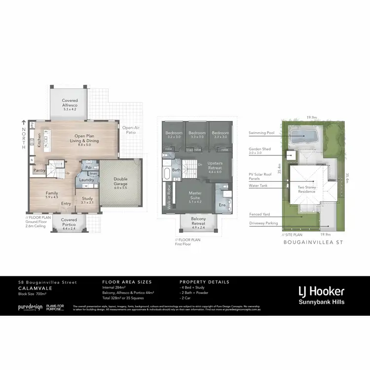 Floorplan of Homely house listing, 58 Bougainvillea Street, Calamvale QLD 4116