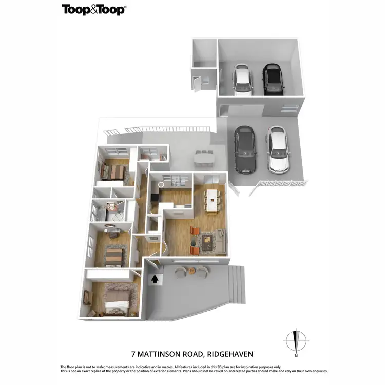 Floorplan of Homely house listing, 7 Mattinson Road, Ridgehaven SA 5097