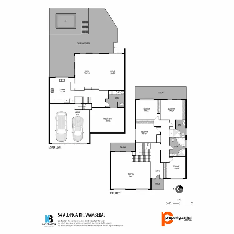 Floorplan of Homely house listing, 54 Aldinga Drive, Wamberal NSW 2260