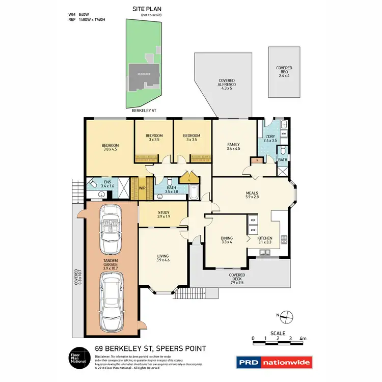 Floorplan of Homely house listing, 69 Berkeley Street, Speers Point NSW 2284