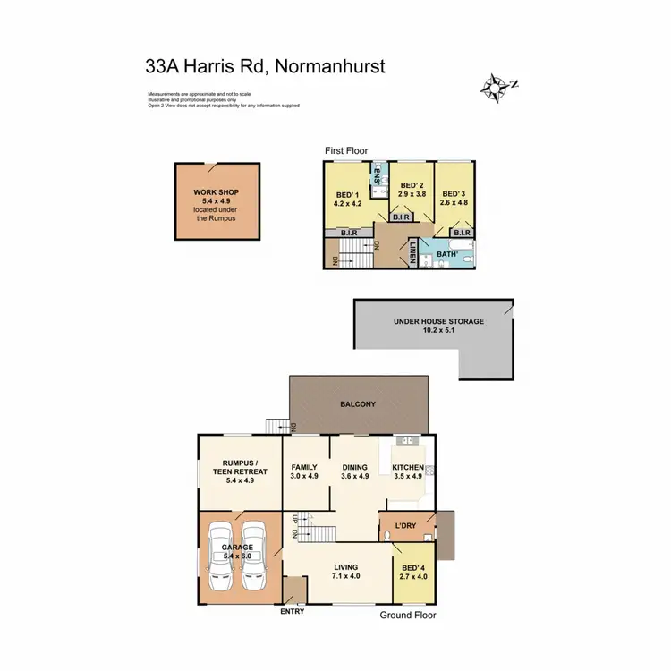 Floorplan of Homely house listing, 33A Harris Road, Normanhurst NSW 2076