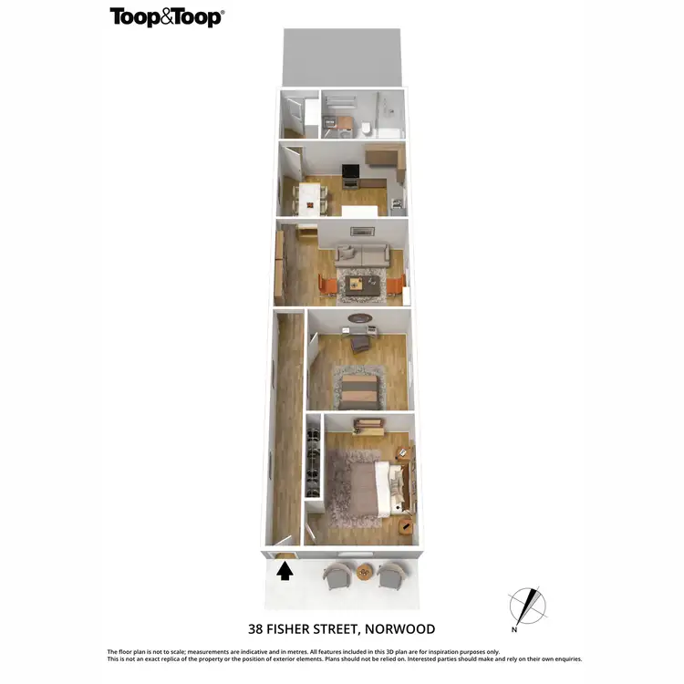 Floorplan of Homely house listing, 38 Fisher Street, Norwood SA 5067