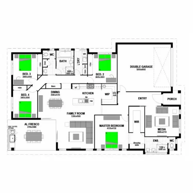 Floorplan of Homely house listing, 520 Hume Street, Middle Ridge QLD 4350