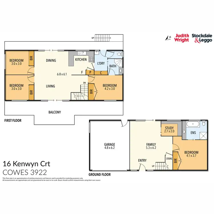 Floorplan of Homely house listing, 16 Kenwyn Court, Cowes VIC 3922