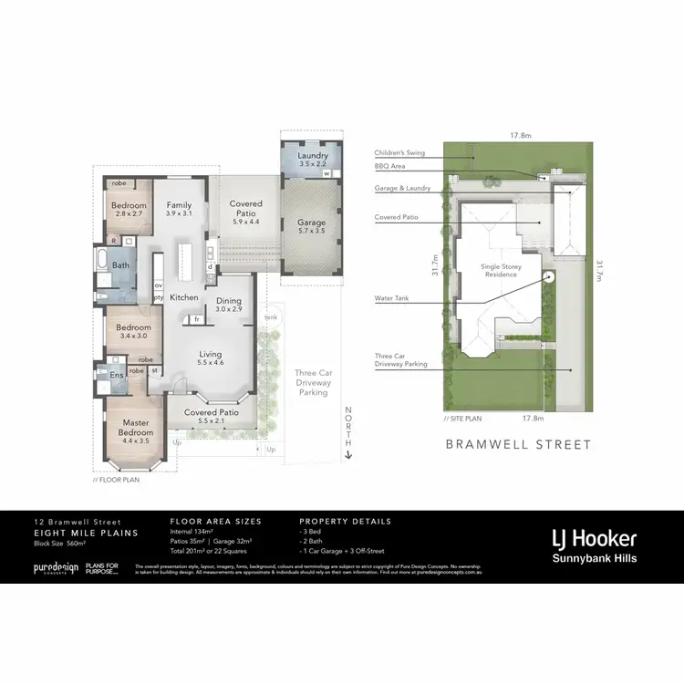 Floorplan of Homely house listing, 12 Bramwell Street, Eight Mile Plains QLD 4113
