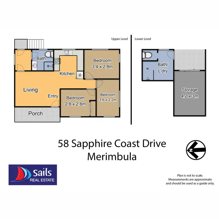Floorplan of Homely house listing, 58 Sapphire Coast Drive, Merimbula NSW 2548