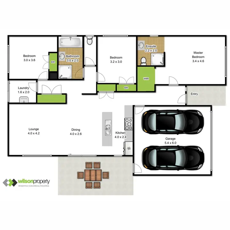 Floorplan of Homely house listing, 18 McNulty Drive, Traralgon VIC 3844