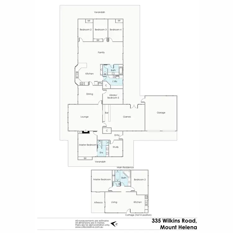 Floorplan of Homely house listing, 335 Wilkins Road, Mount Helena WA 6082