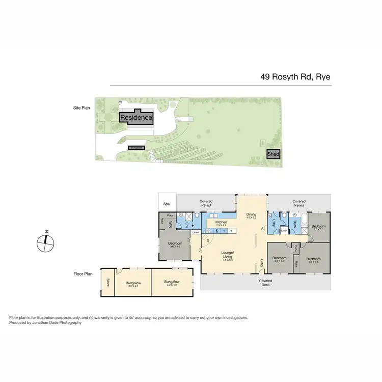 Floorplan of Homely house listing, 49 Rosyth Road, Rye VIC 3941