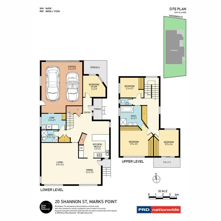 Floorplan of Homely house listing, 20 Shannon Street, Marks Point NSW 2280
