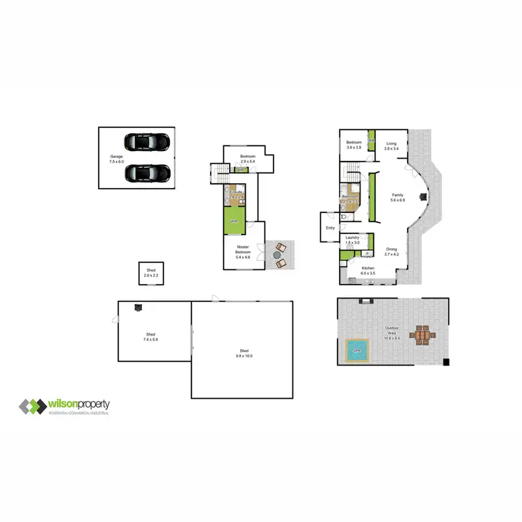 Floorplan of Homely house listing, 25 Cowies Road, Tyers VIC 3844
