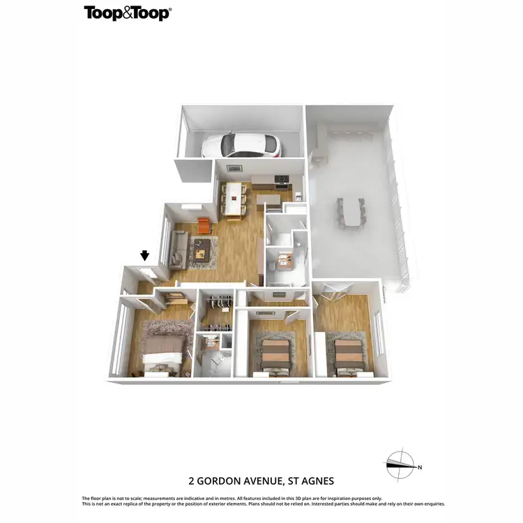 Floorplan of Homely house listing, 2 Gordon Avenue, St Agnes SA 5097