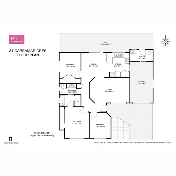 Floorplan of Homely house listing, 31 Carramar Crescent, Ulladulla NSW 2539