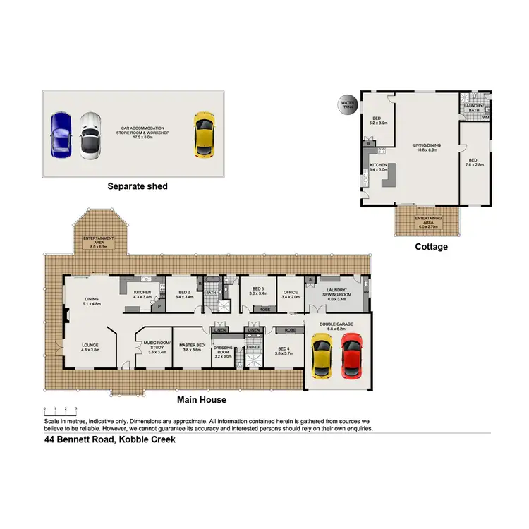 Floorplan of Homely house listing, 44 Bennett Road, Kobble Creek QLD 4520