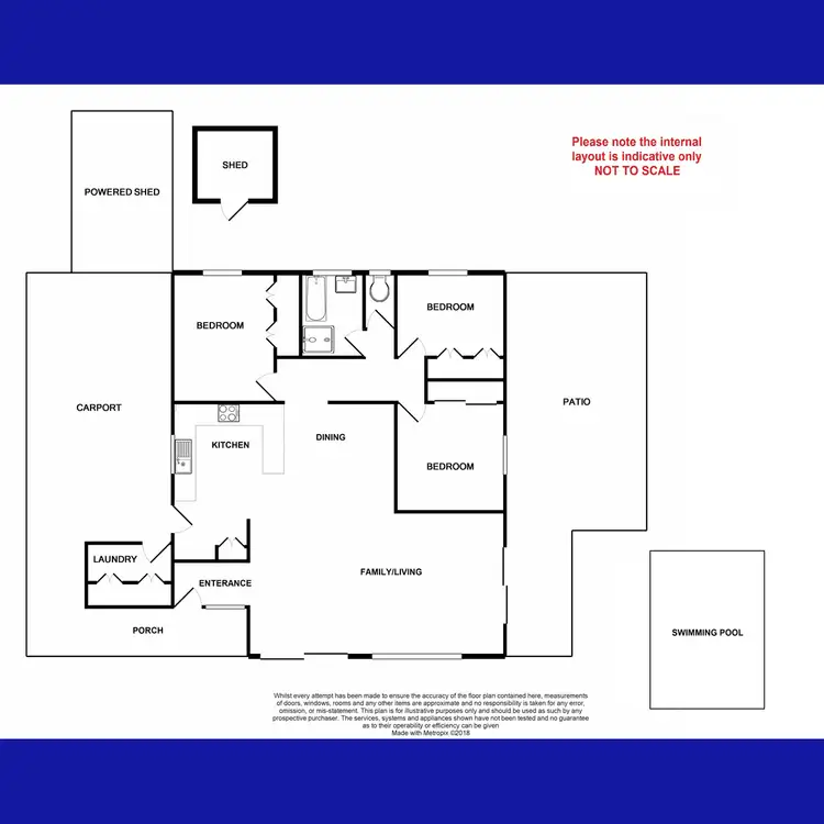 Floorplan of Homely house listing, 19 Kinbrace Way, Lynwood WA 6147