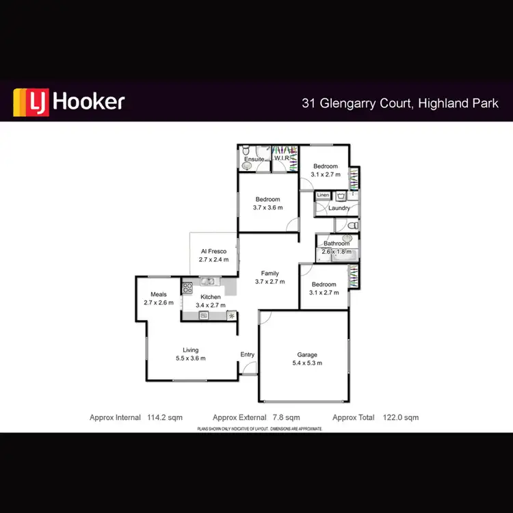 Floorplan of Homely house listing, 31 Glengarry Close, Highland Park QLD 4211