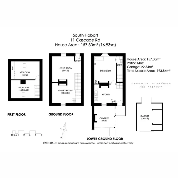 Floorplan of Homely terrace listing, 11 Cascade Road, South Hobart TAS 7004