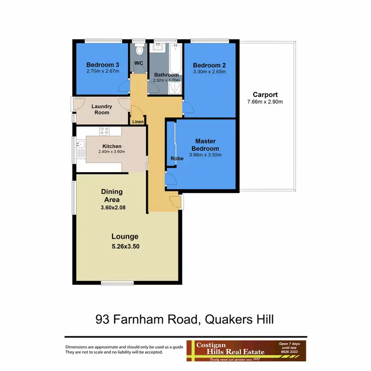 Floorplan of Homely house listing, 93 Farnham Road, Quakers Hill NSW 2763