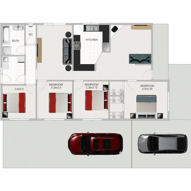 Floorplan of Homely house listing, 29 Davidson Street, Traralgon VIC 3844