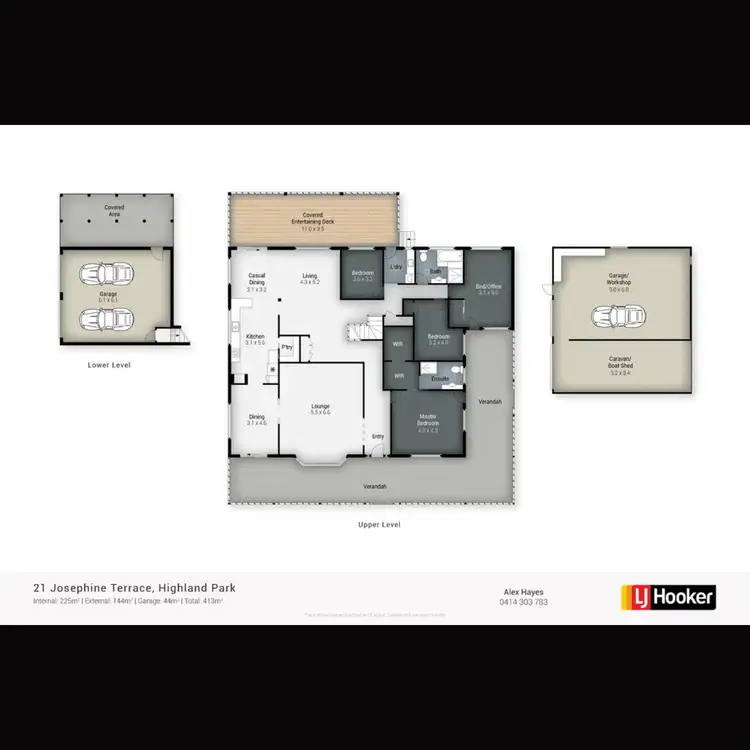 Floorplan of Homely house listing, 21 Josephine Terrace, Highland Park QLD 4211