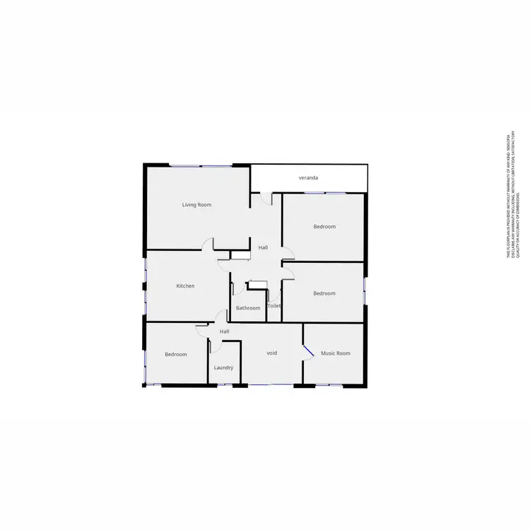 Floorplan of Homely house listing, 33 Black Street, Koroit VIC 3282