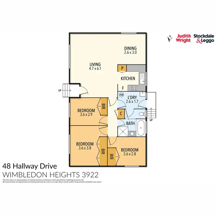 Floorplan of Homely house listing, 48 Hallway Drive, Wimbledon Heights VIC 3922