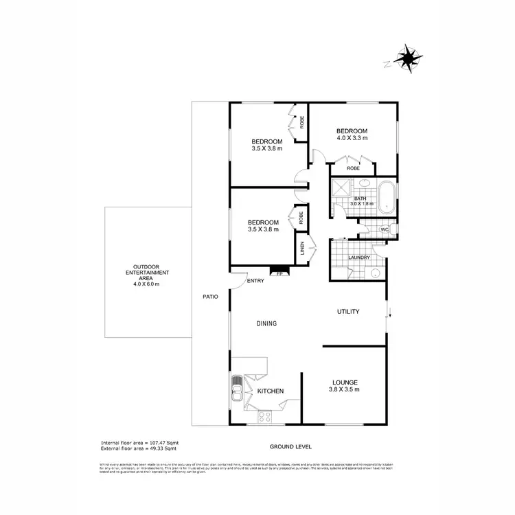 Floorplan of Homely house listing, 76 Goombungee-Meringandan Road, Meringandan West QLD 4352