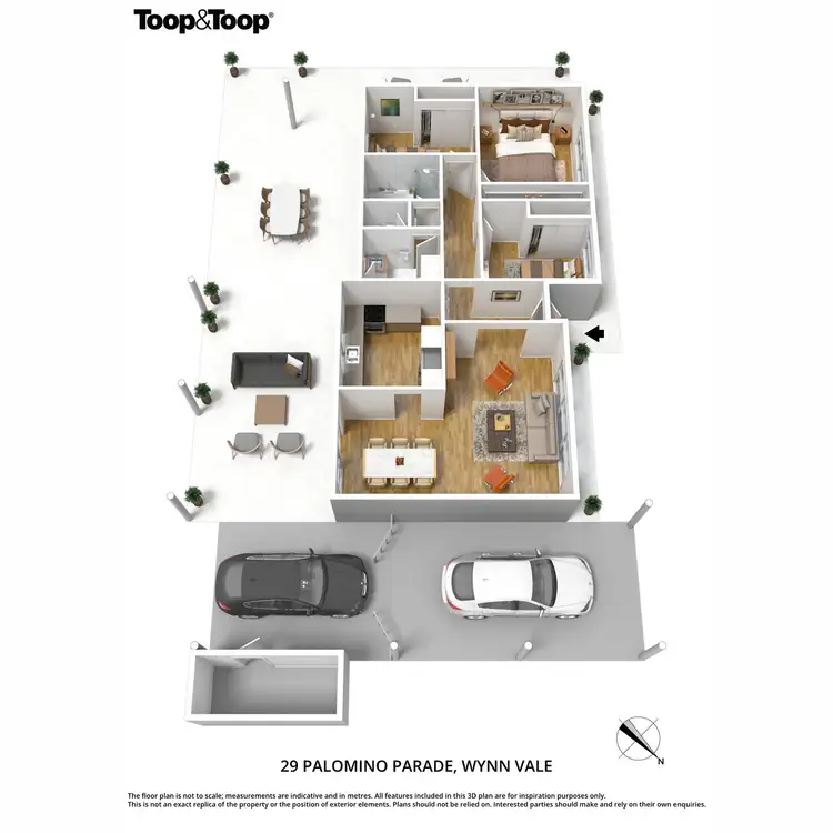 Floorplan of Homely house listing, 29 Palomino Parade, Wynn Vale SA 5127