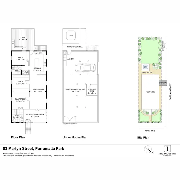 Floorplan of Homely house listing, 83 Martyn Street, Parramatta Park QLD 4870