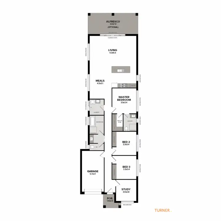 Floorplan of Homely land listing, 1C Kelvin Avenue, Hectorville SA 5073