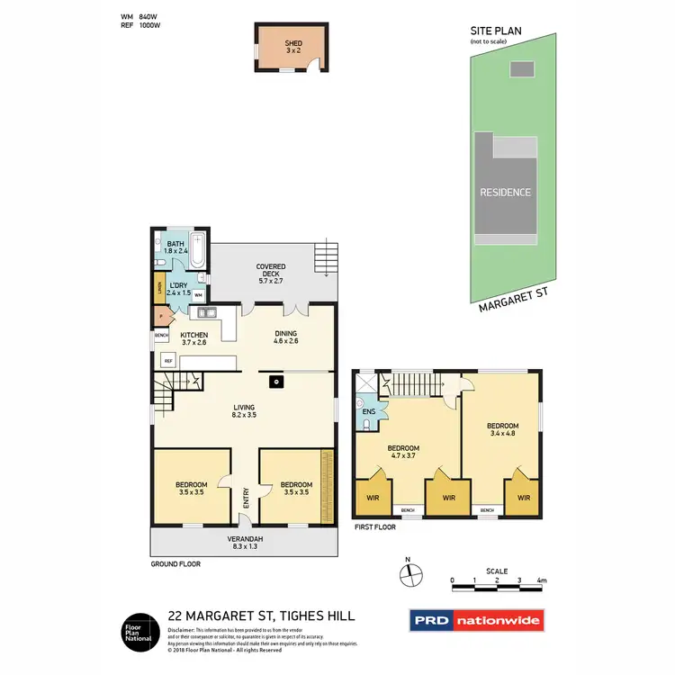 Floorplan of Homely house listing, 22 Margaret Street, Tighes Hill NSW 2297
