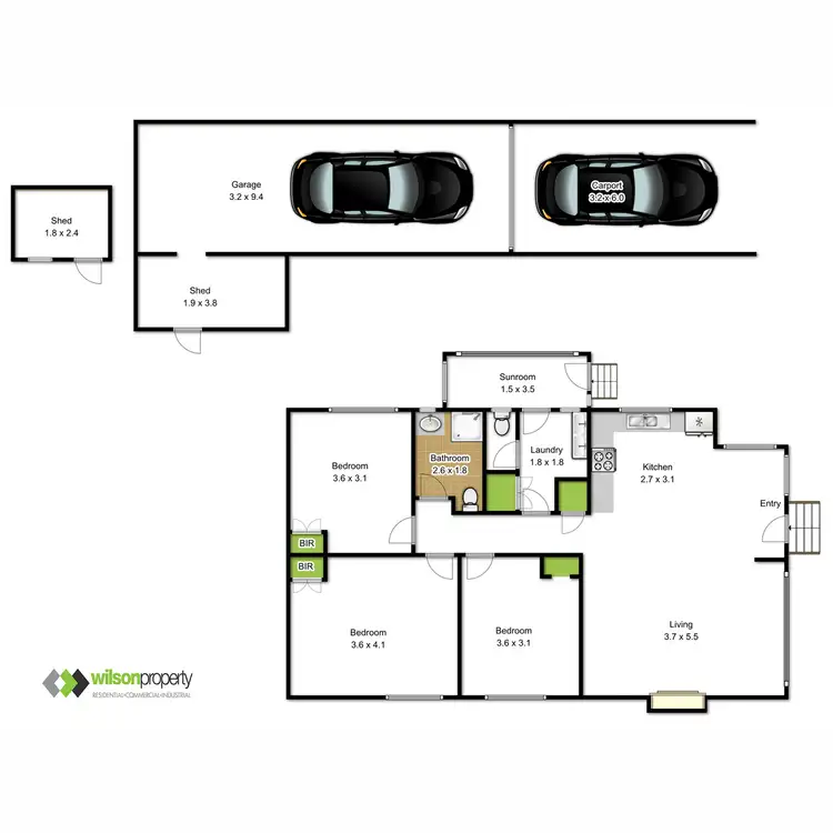 Floorplan of Homely house listing, 2 High Road, Yallourn North VIC 3825