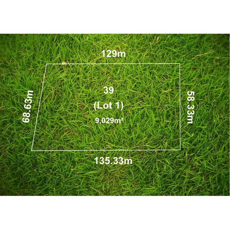 Floorplan of Homely land listing, 39 Deys Road, Tyers VIC 3844