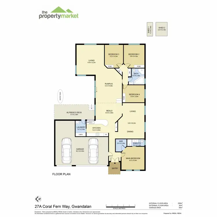 Floorplan of Homely house listing, 27A Coral Fern Way, Gwandalan NSW 2259
