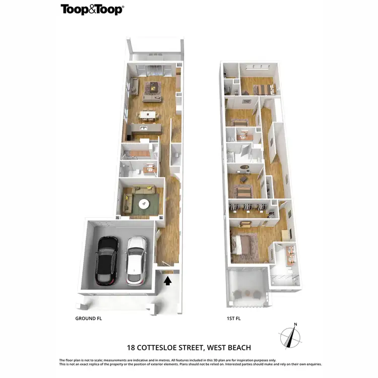 Floorplan of Homely house listing, 18 Cottesloe Street, West Beach SA 5024