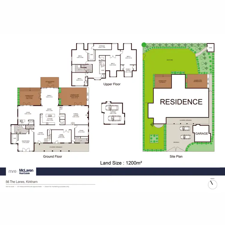 Floorplan of Homely house listing, 56 The Lanes, Kirkham NSW 2570