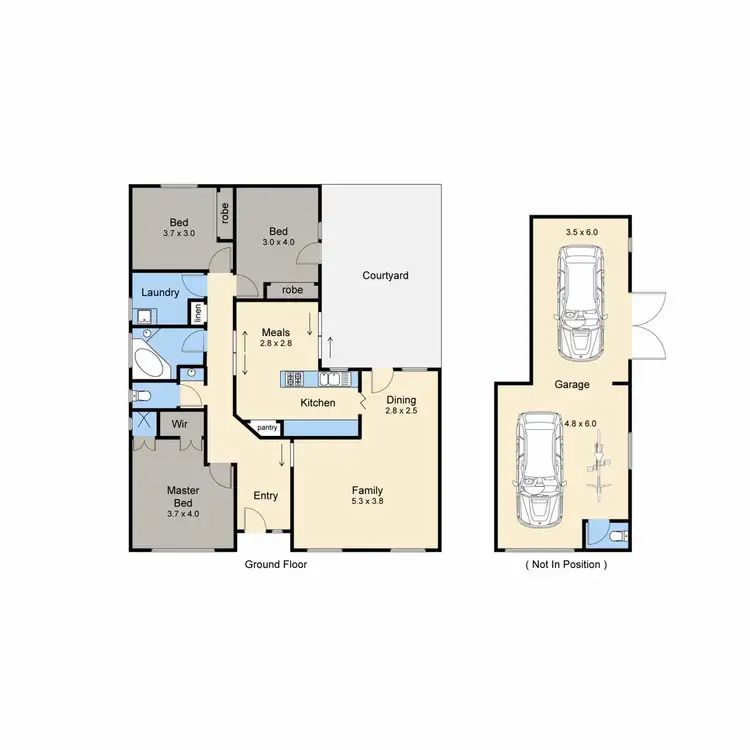 Floorplan of Homely house listing, 4 Kolinda Crescent, Capel Sound VIC 3940