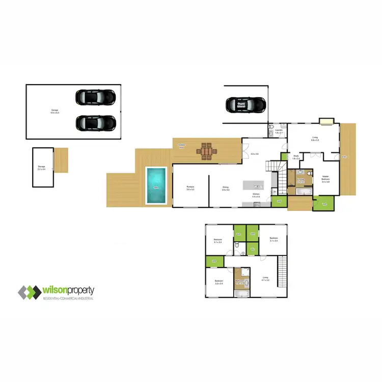 Floorplan of Homely house listing, 56 Washington Street, Traralgon VIC 3844