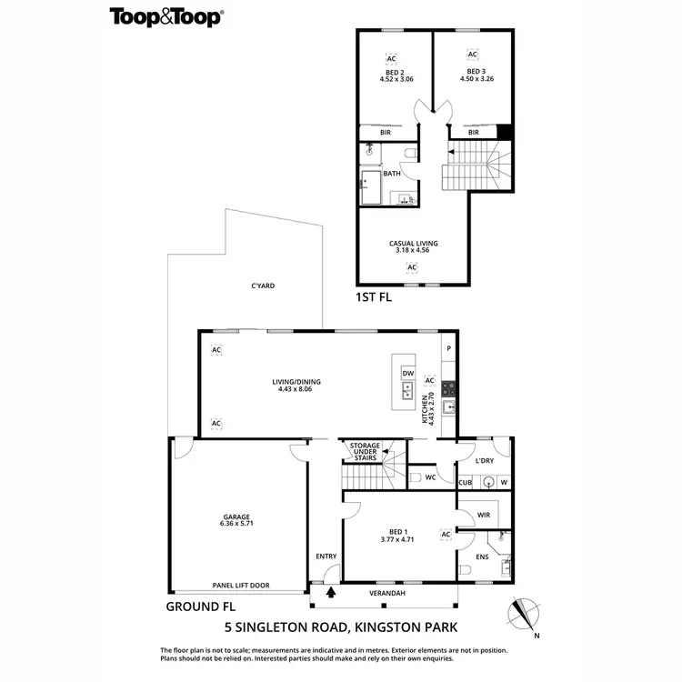 Floorplan of Homely house listing, 5 Singleton Road, Kingston Park SA 5049