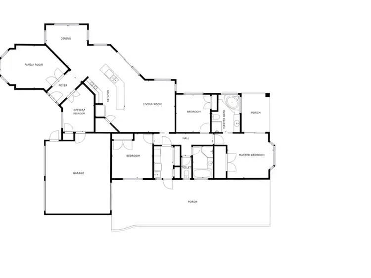 Floorplan of Homely house listing, 24 Niblick Street, Wodonga VIC 3690