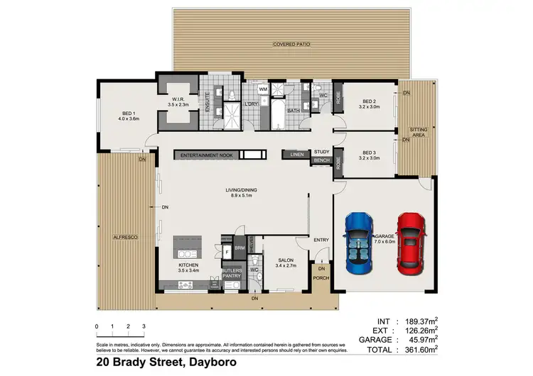 Floorplan of Homely house listing, 20 Brady Street, Dayboro QLD 4521